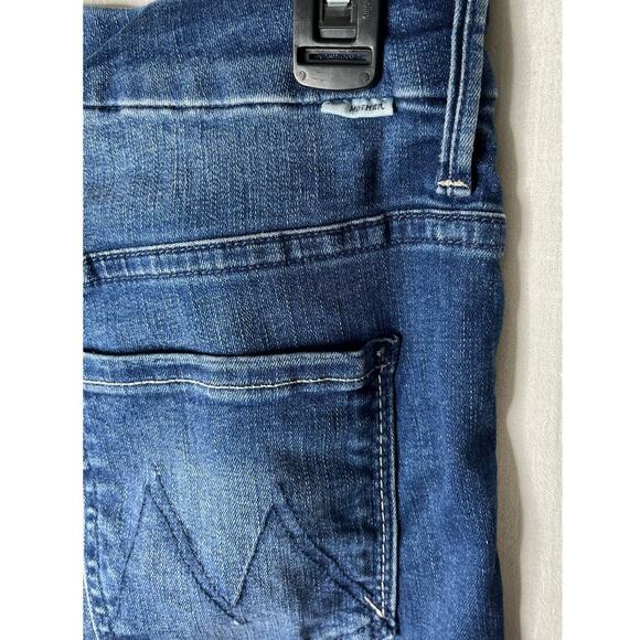 Mother Highwaisted Looker Ankle Fray in Lure Me In Size 29 - Picture 4 of 6